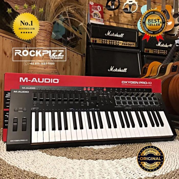 M-AUDIO OXYGEN PRO 49 MIDI CONTROLLER 49 KEYS