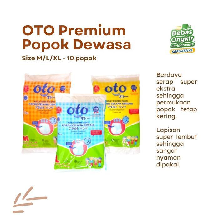 Home Shop - Paket Hemat 10 Pcs Popok Celana Dewasa Pants Pempes Dewasa M L Xl Terbaru 