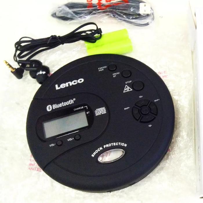 Promo Discman/ Portable Cd Player Lenco Cd 300 Bk