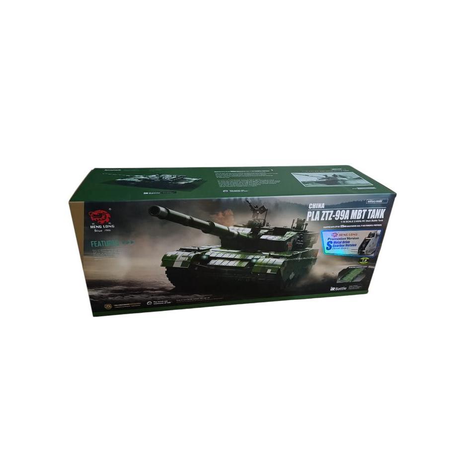 Heng Long 1/16 Scale 3899A China ZTZ99A MBT RC Tank Metal Track 2.4Ghz Remote Control