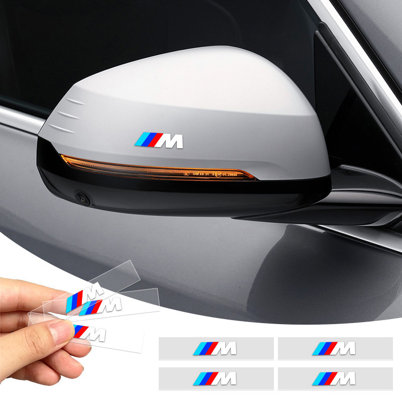 Car Logo For BMW M Emblem E46 E36 E34 F10 E90 Creative Sticker Metal BMW M Emblem E46 E36 E34 F10