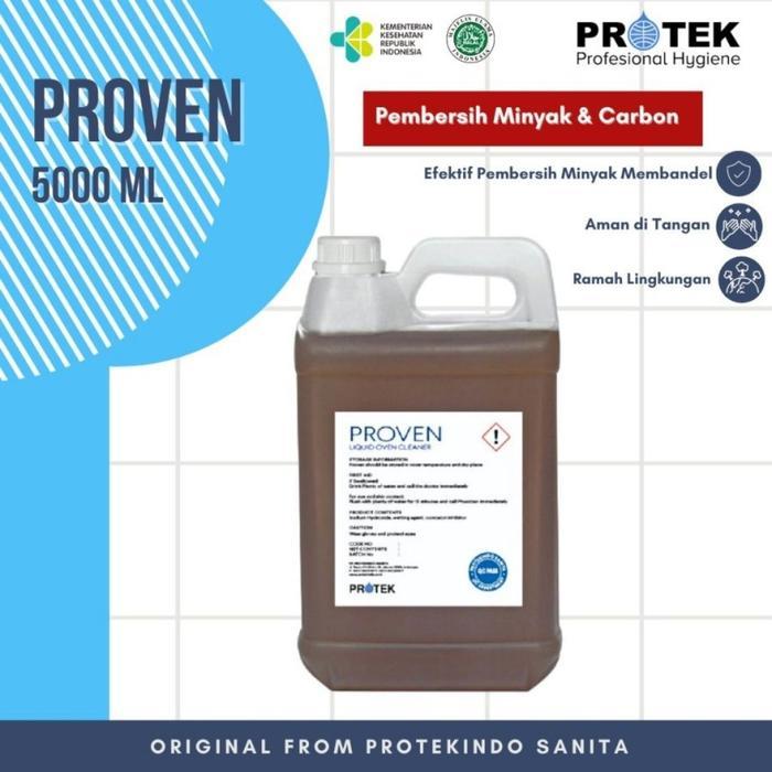 Proven - Pembersih Minyak Dan Karbon (5 Liter).