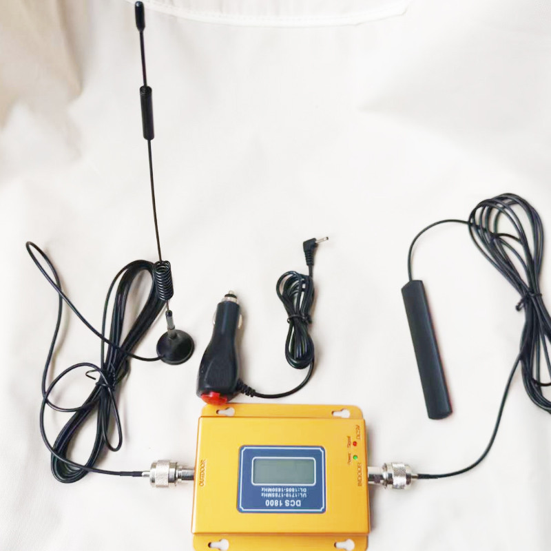 Mobile Phone Signal Booster for Vehile 2G 3G 4G Network Repeater GSM 900MHz 1800MHz 2100MHz