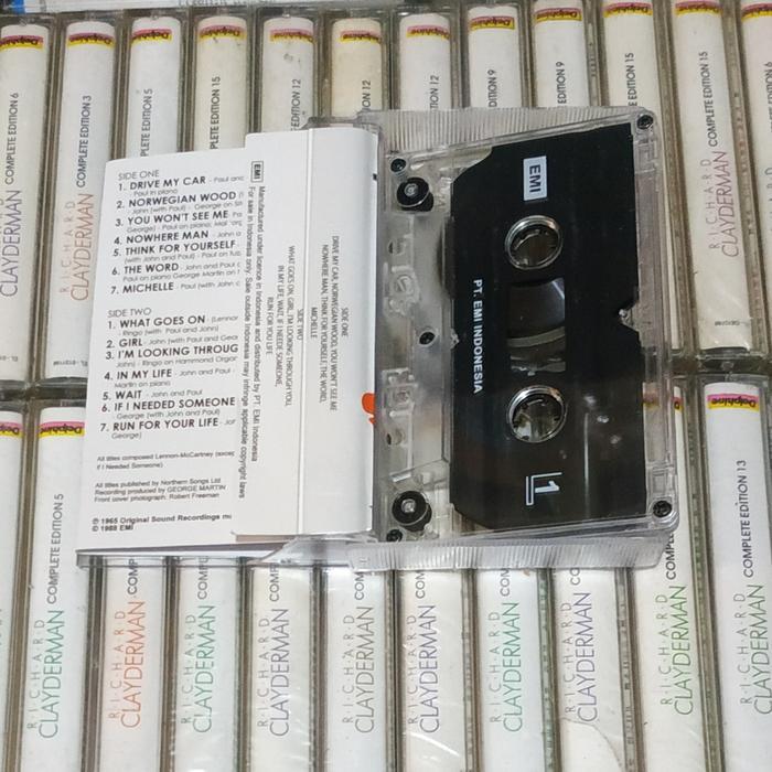 Premium Kaset Tape Pita The Beatles - Rubber Soul Original