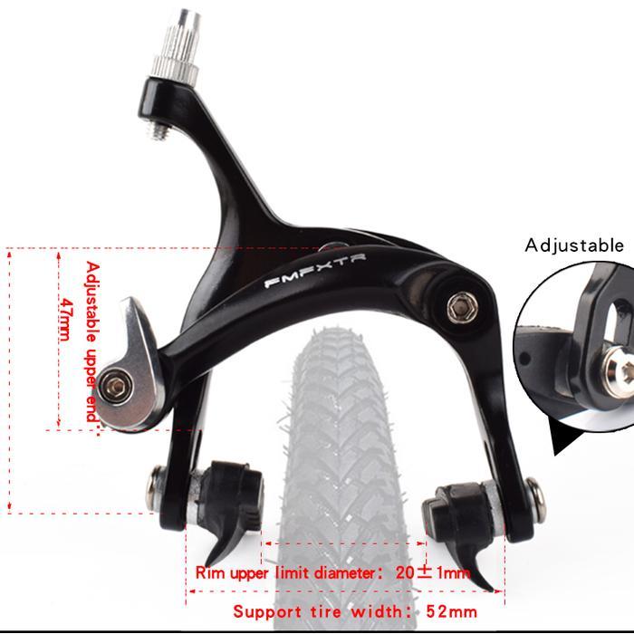 Nonanisa.Shpe- Rem Sepeda Fixie Sepeda Balap Winzip / Rem Set U Brake Winzip