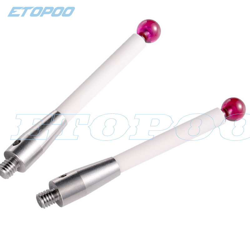 BEST Rubine Ball CNC Ceramic Shaft Probe Testing Accessories M4 6 L50 CMM Touch Probe Stylus Touch P