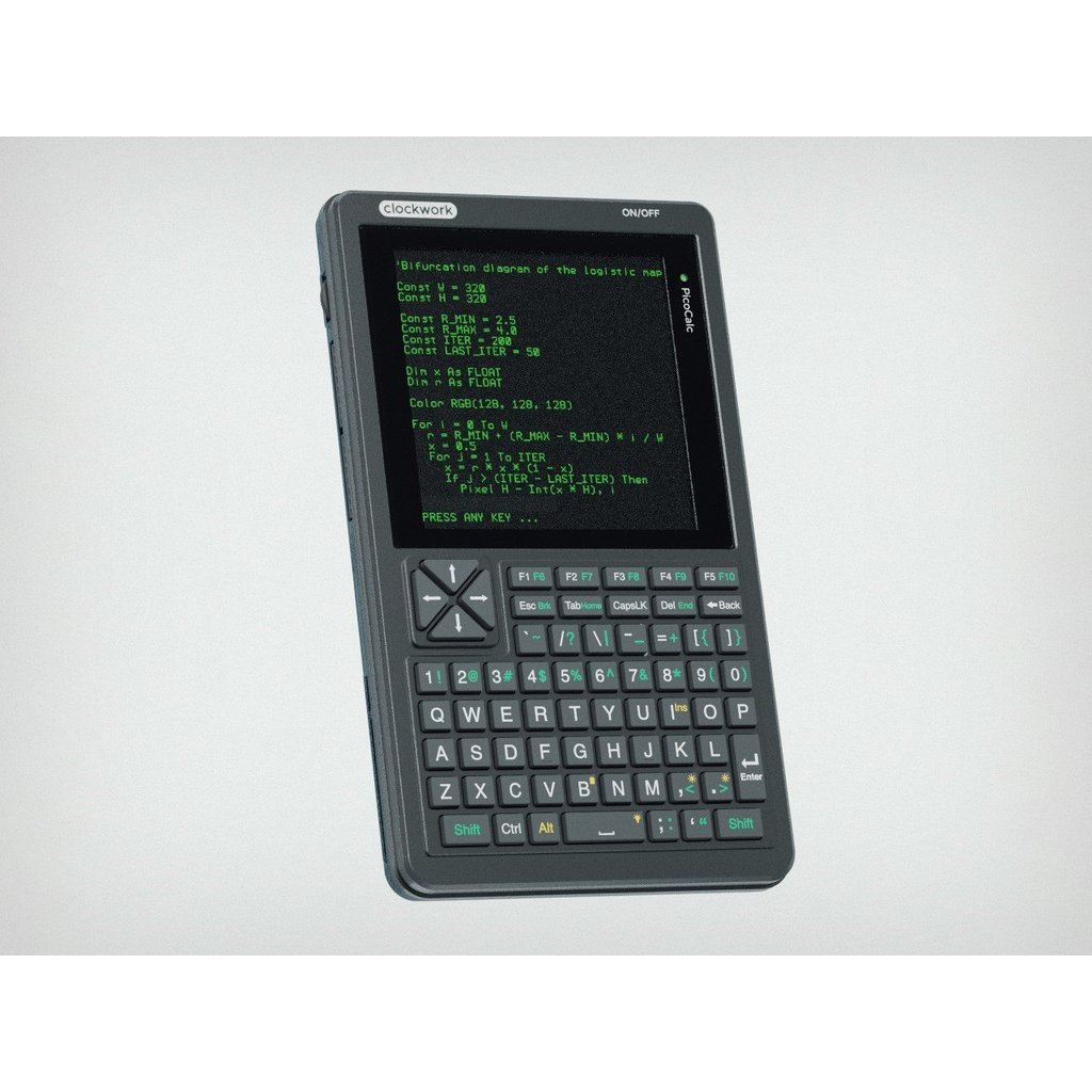 New 2025 Clockwork PicoCalc Kit Pico-H 264KB ClockworkPi V2.0 Raspberry Pi Pico Handheld Terminal