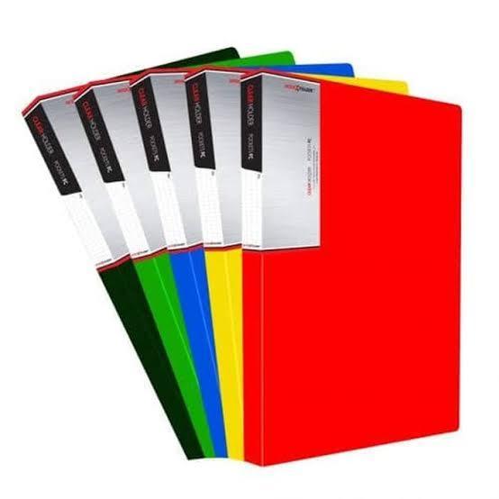 READY Clear Holder/ Dokumen Keeper isi 60 ukuran folio