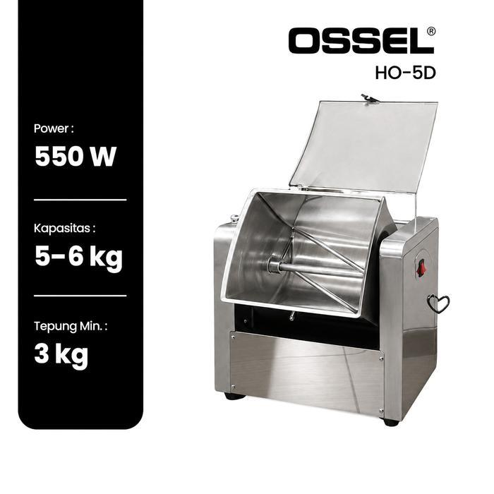 OSSEL Dough Mixer Horizontal 5 kg HO5D HO-5D OSSEL