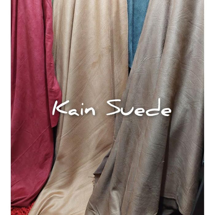 Kain Suede meteran, Kain Sofa Suede, Kain Suede Import