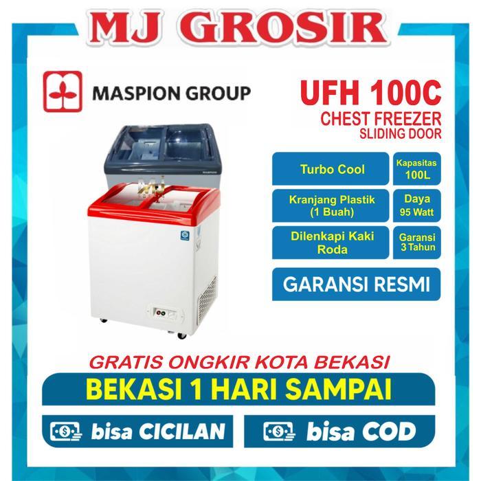RSA BY GEA XS 110 CHEST FREEZER BOX SLIDING 100 L LEMARI PEMBEKU BY GEA - MASPION UFH 100, DUS BAWAA