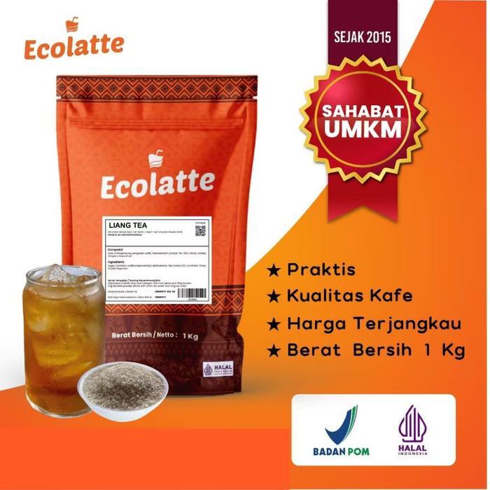 Ready Ecolatte Liang Teh Bubuk Minuman 1Kg Usaha Minuman UMKM