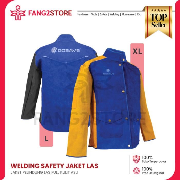 JAKET LAS KULIT WELDING / LEATHER WELDING JACKET