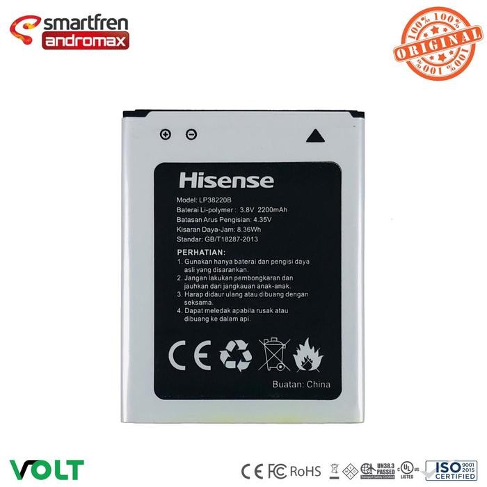 Ready LP38220B Baterai Hisense Pureshot HS L671 Andromax R Battery Original