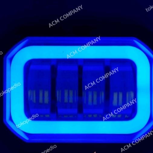 Lampu Tembak Sorot Led Cwl 4 Mata Lensa 6D 40Watt Kotak Daymaker