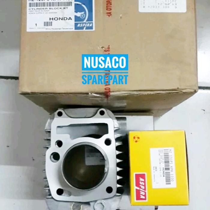 Blok Seher Boring Komplit Supra X 125 Kharisma Aspira High Quality