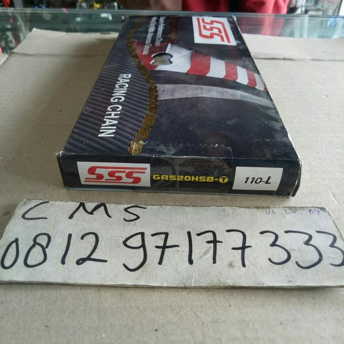 Rantai Sss 520-110 Hsbt / Rantai Ninja 250 Sss 520 - 110 Hsbt