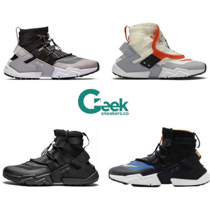 Sepatu Huarache Grip Black