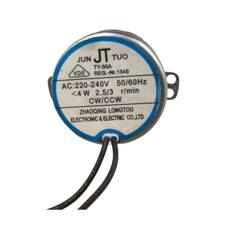 Shaking fan electric oven synchronous motor motor accessories Juntuo TY-50A round shaft with high