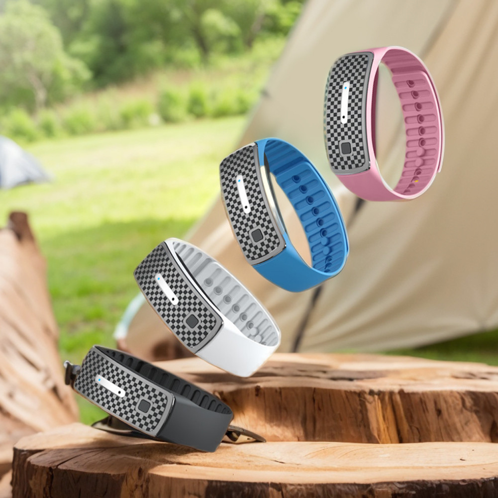 Ultrasonic Mosquito Repellent Bracelet Portable Mosquito Insect Repellent Band Anti-mosquito