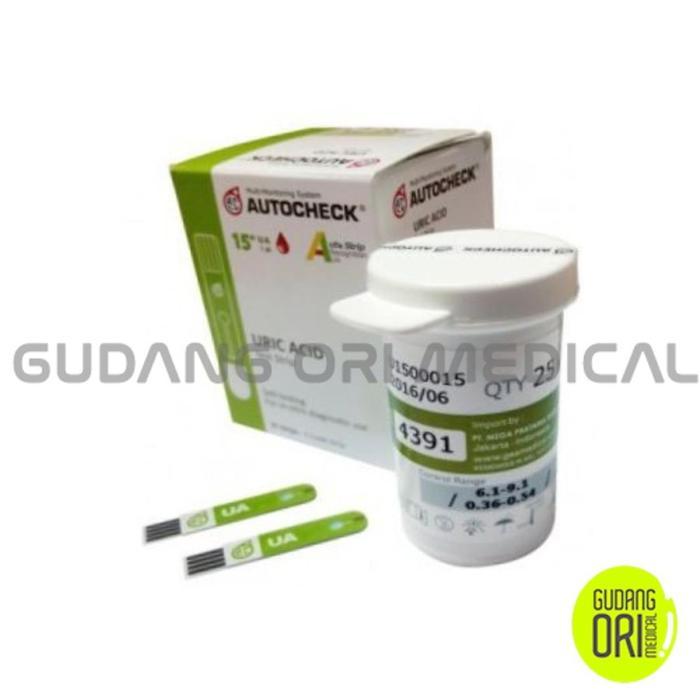 Terlaris AUTOCHECK URIC ACID / Test Strip AUTOCHECK ASAM URAT SALE