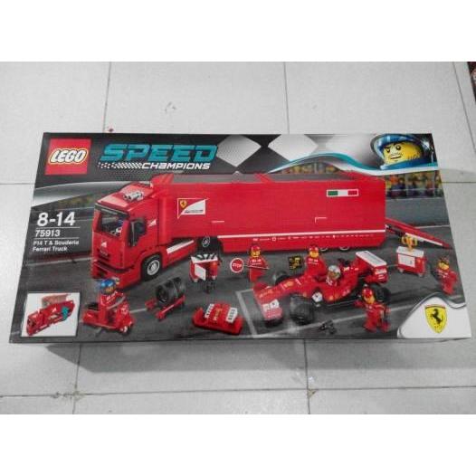 SALE Lego Speed Champion #75913 F14 T & Scuderia Ferrari Truck. New