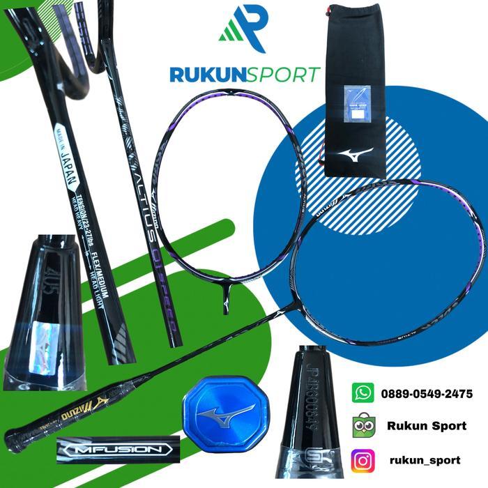 Raket Badminton MIZUNO ALTIUS 01 SPEED (Black Limited Edition)