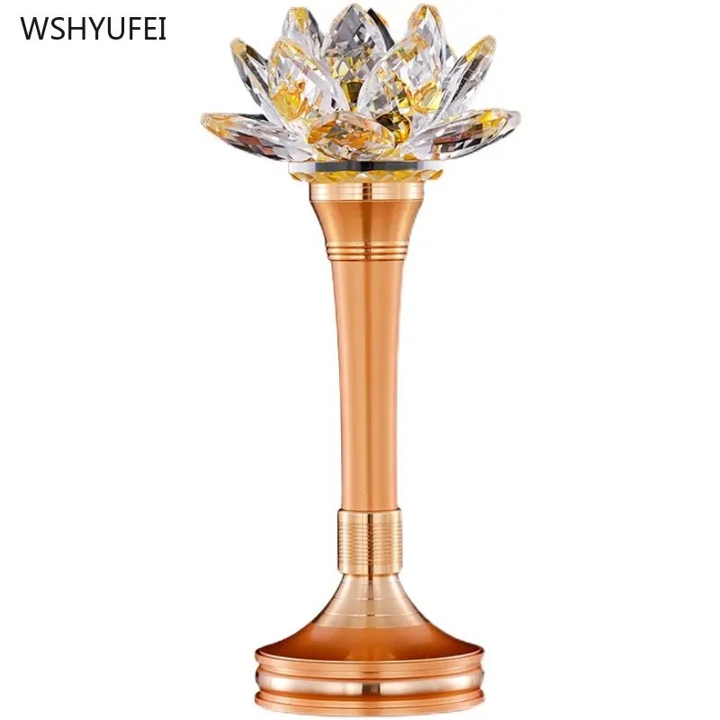 2 pcs Buddha supplies and home decorations Permanent light Plug in the Buddhist lamp Lighting prayer