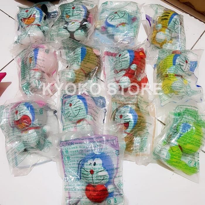 STOK TERBATAS  BONEKA DORAEMON LUCKY CHARMS CHINESE ZODIAC MCDONALD (SET OF 13) TERJANGKAU