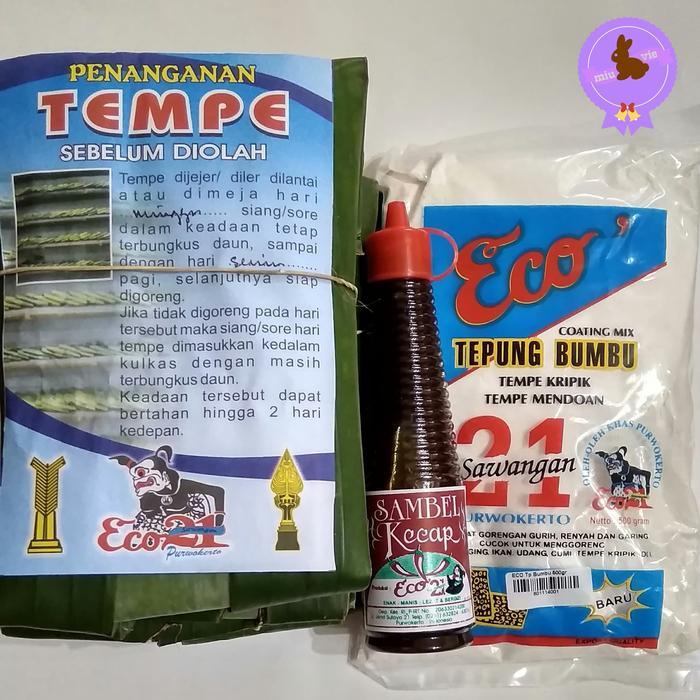 TERLARIS Paket Tempe Mendoan Komplit Eco 21 Sawangan Purwokerto READY STOCK