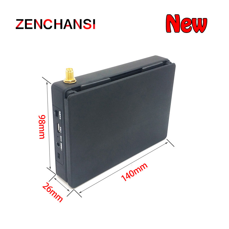 EWRF 5.8G FPV Monitor 5 Inch LCD Display Receiver 800*480px 16:9 NTSC/PAL Auto Search Video Recordin