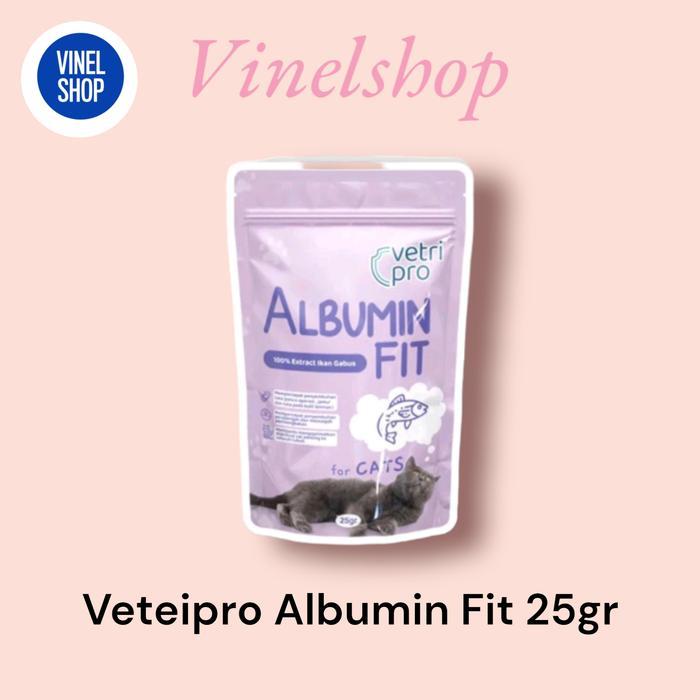 Vetripro Albumin Powder Untuk Kucing 25 Gram