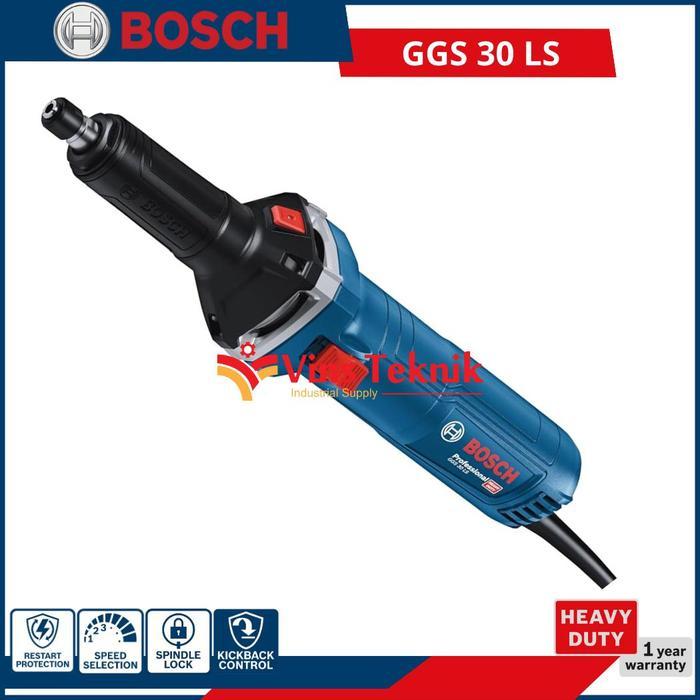 Mesin Gerinda Lurus Gerinda Botol Die Grinder Tuner 750W Ggs30Ls Bosch Ggs 30 Ls