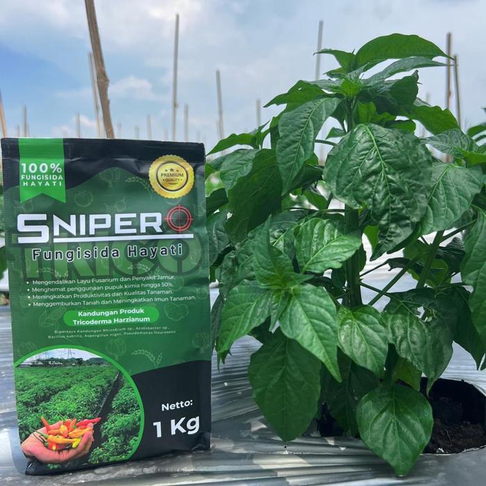 Trico Sniper 1Kg Fungisida Hayati, Bakterisida Hayati, Pupuk Hayati 3 In 1 Pengendali Fusaarium Npk