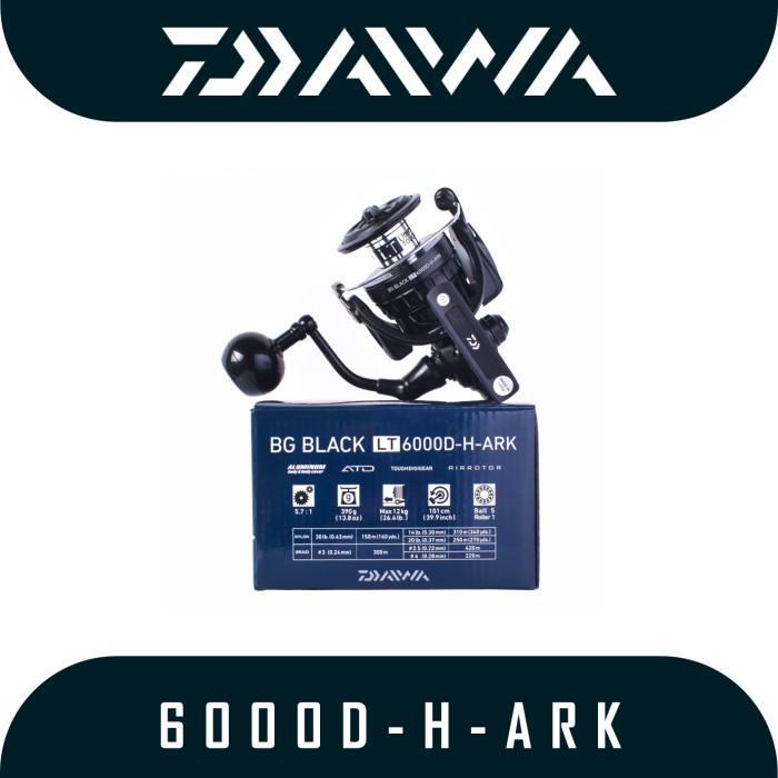 REEL DAIWA BG BLACK LT 3000-10000 2021 POWER HANDLE REEL PANCING Best Quality