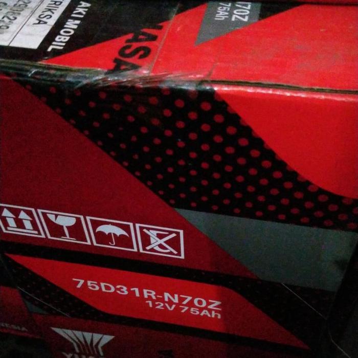 Aki mobil Yuasa MF N70Z 12v 75ah kering
