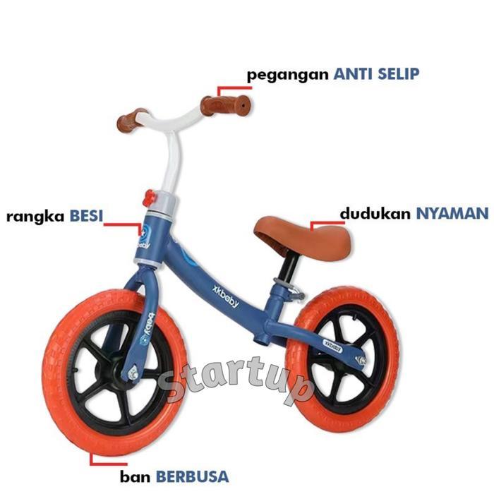 Sepeda Anak Pushbike Balance Bike Anak Roda 2 Sepeda Keseimbangan Anak
