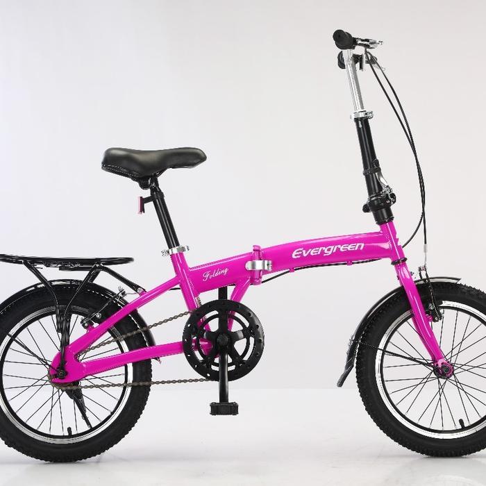 Sepeda Lipat Anak Evergreen 16 Inch Single Speed