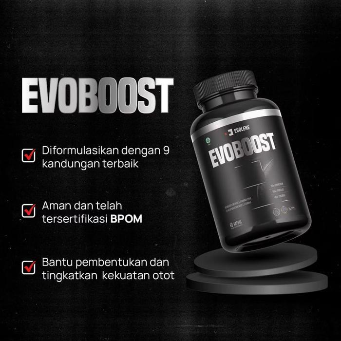 EVOLENE EVOBOOST 60 KAPSUL Bebas GMO