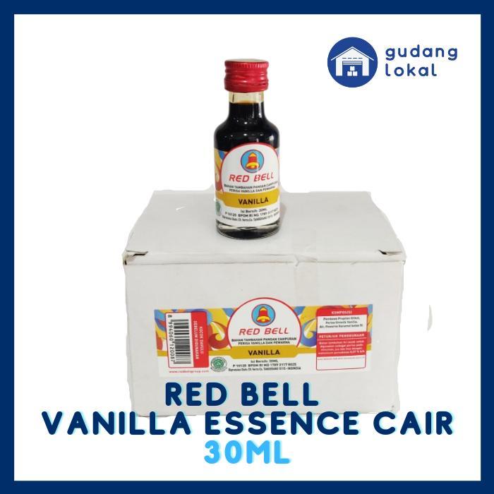 vov6- Vanila Essence Cair Red Bell 30Ml