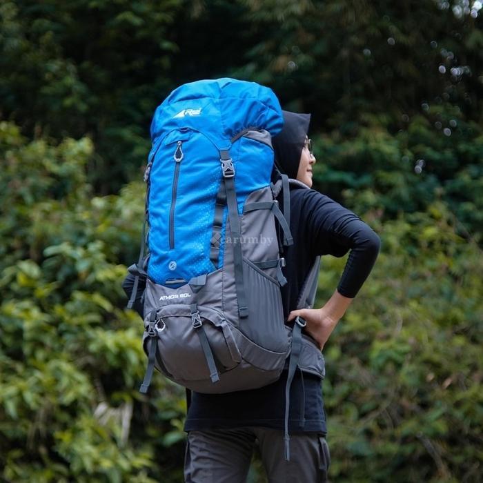 TAS RANSEL CARRIER GUNUNG AREI ATMOS 60 LITER ORIGINAL CARRIER GEISER 60L CARRIER MAMBERAMO 60L