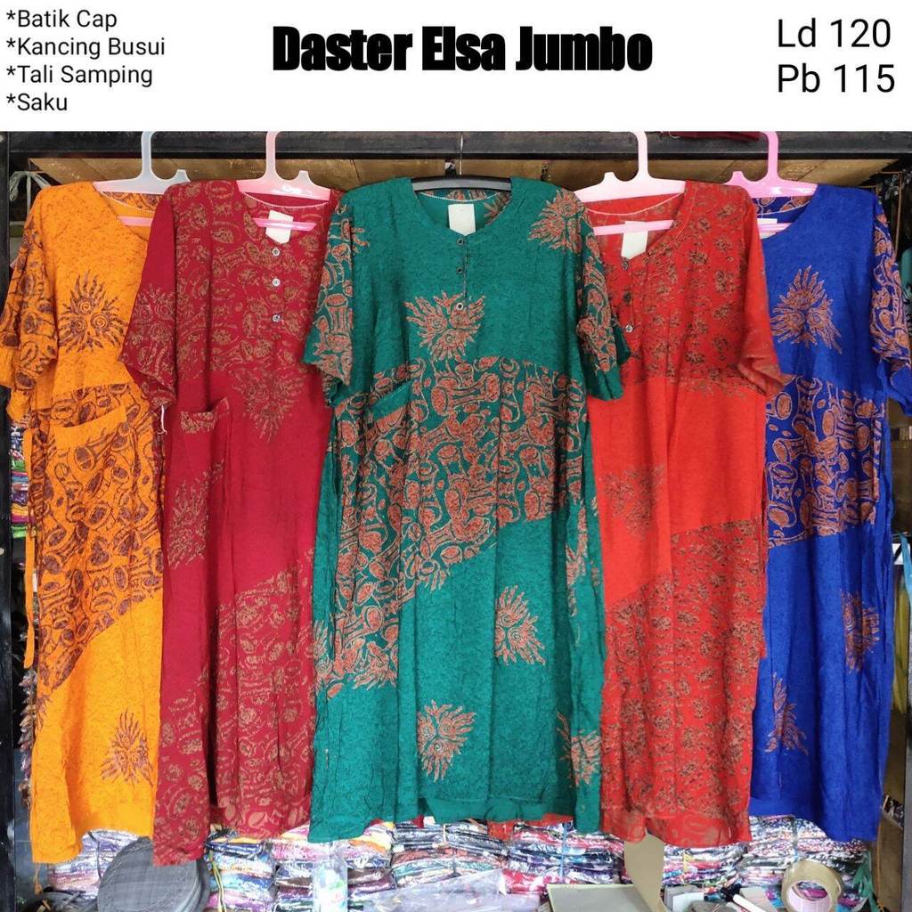 Daster Maura daster cap pekalongan Terbaru daster batik Daster Murah jumbo kekinian pekalongan tebal