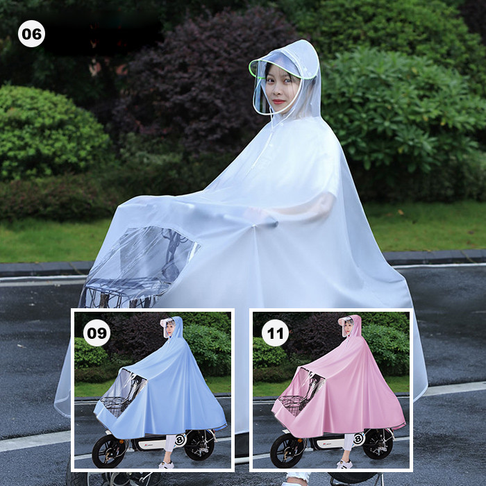 Jas Hujan Motor Full Body/ Jas Hujan Ponco Pria & Wanita / Rain Cover / Jas Hujan Ponco Pria dan Wan