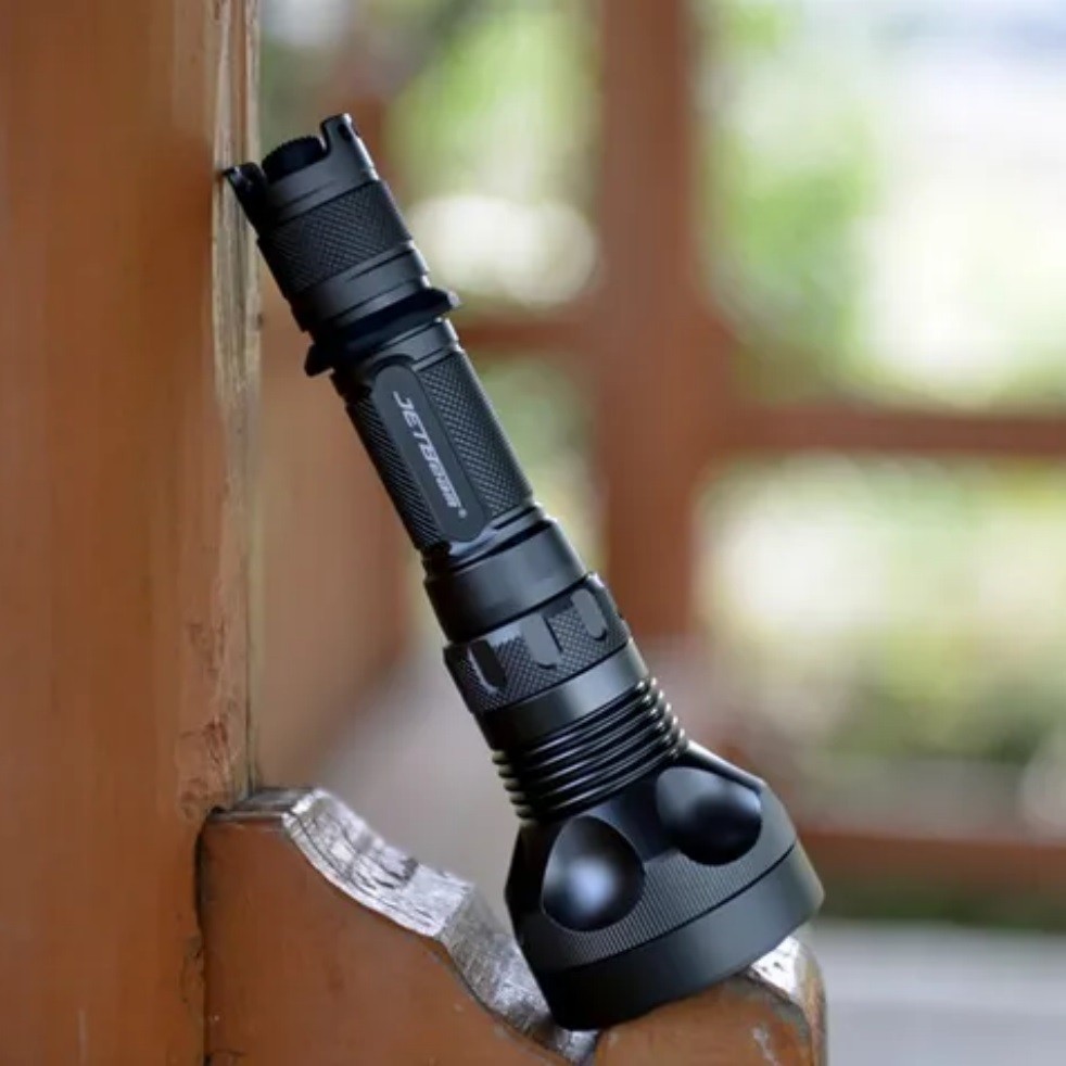 JetBeam RRT-M1X LEP Laser Flashlight WP-T2 450LM Max 2300M Torch Lighter with 21700 Battery for