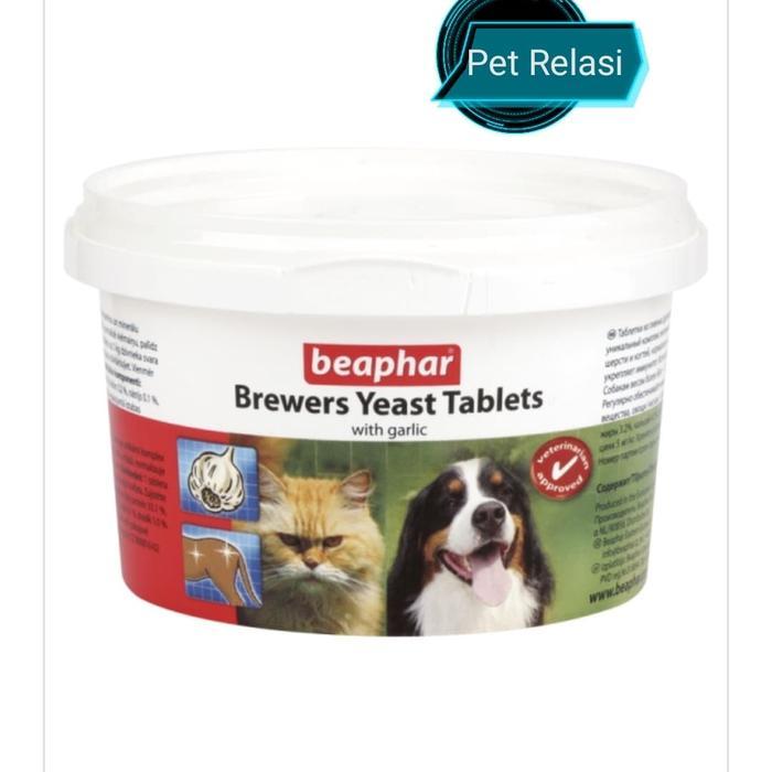 Vitamin Bulu Kucing Dan Anjing /Beaphar Brewers Yeast Tablets 162,5Gr