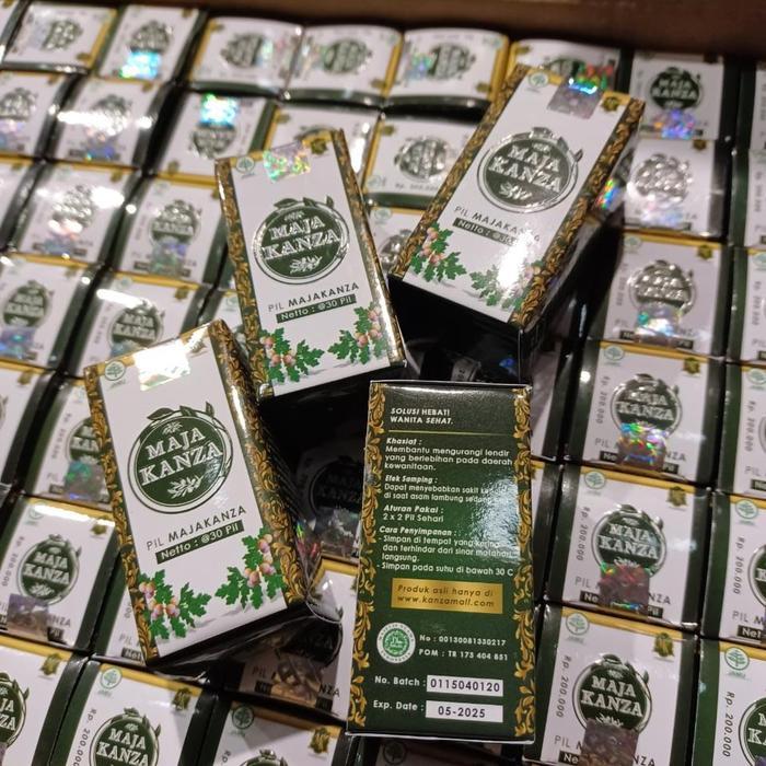 aiji- Manjakani Kanza Majakanza Original Asli Terdaftar Bpom