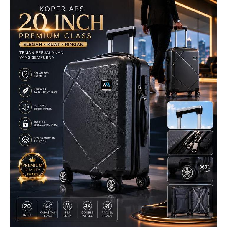 KOPER 20INCH KOPER POLO GENEVA KOPER KABIN KOPER HARDCASE KOPER MURAH TIDAK MUDAH PECAH