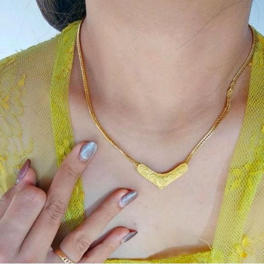kalung.minang ukir Kuningan model bali