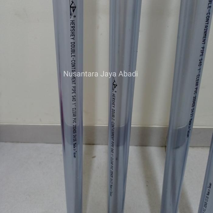Pipa Pvc Transparan 1 " Inchi - Pipa Pvc Clear - Pipa Pvc Bening
