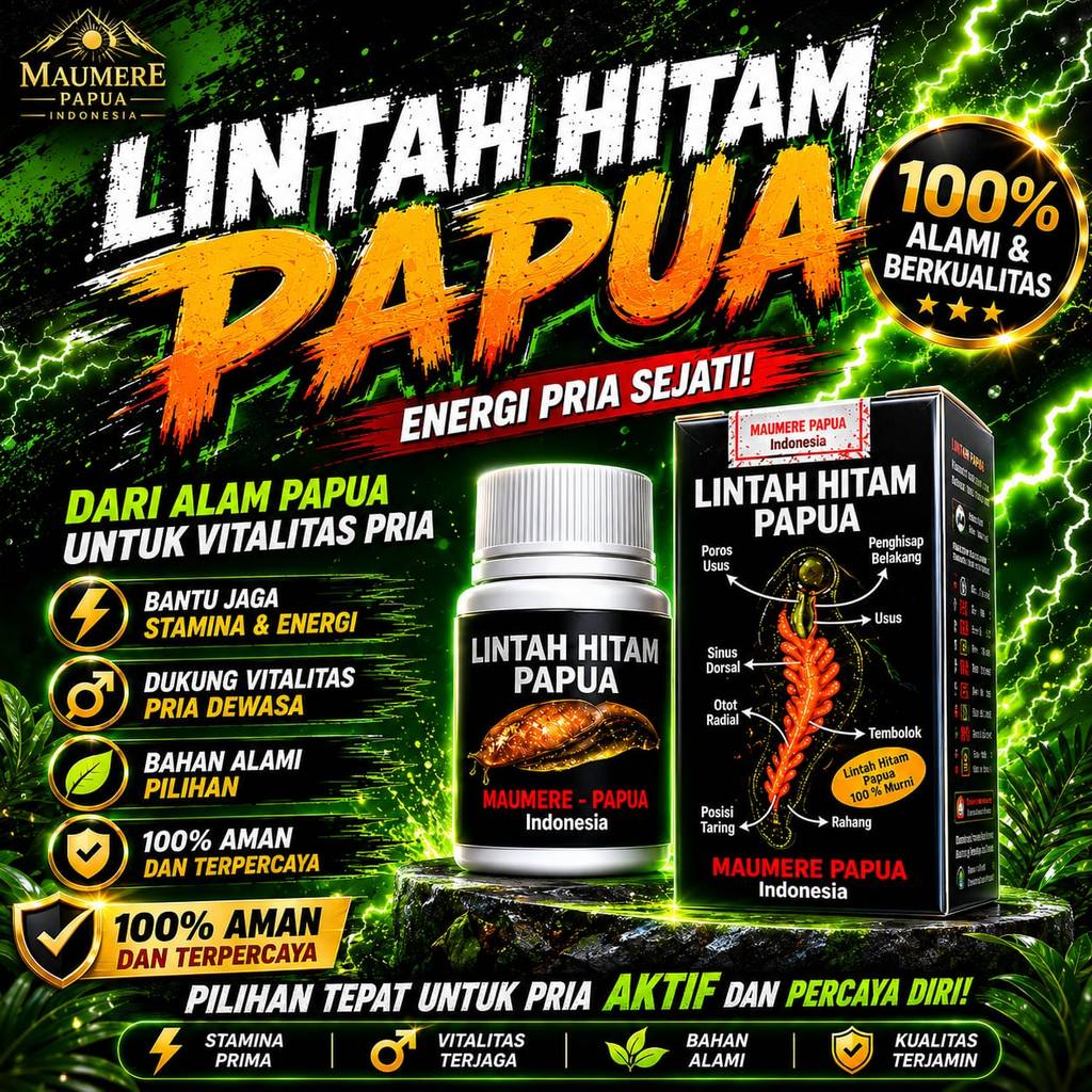 Lintah oil MINYAK TRADISIONAL KHAS PAPUA LINTAH HITAM ASLI ORIGINAL